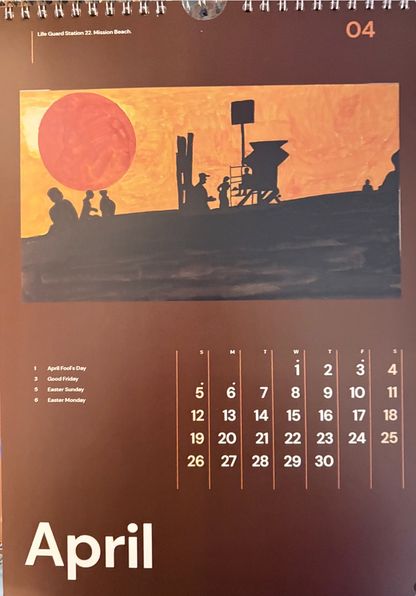 2026 Iconic Landmarks of San Diego Calendar