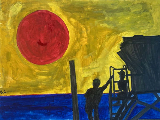 Lifeguard Station #22 Sunset II