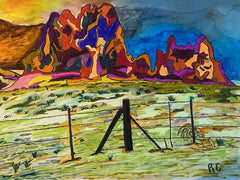 Monument Valley and Fence III